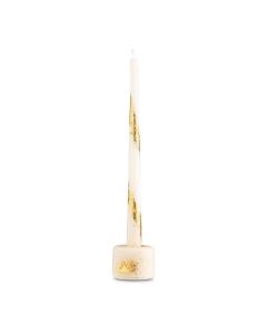 Candle Lighter - White & Gold