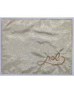 Jacquard Challah Cover - Avalon Gold