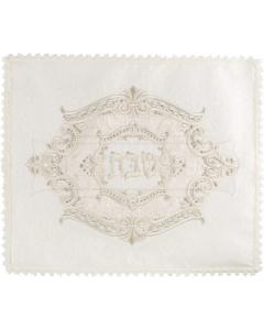 Medallion Inset Velvet-Brocade Challah Cover