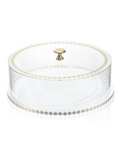 Inspired Cake Dome - Gold