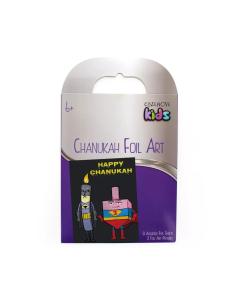 Chanukah Foil Art