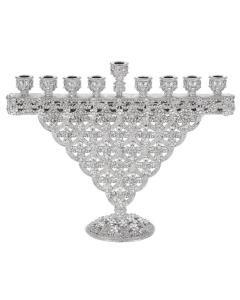 Sinclair Menorah - Silver