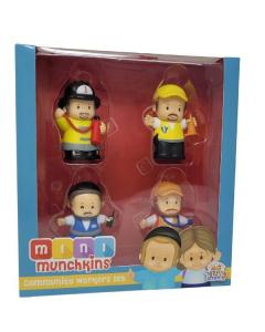 Kindervelt Mini Munchkins Community Workers Set
