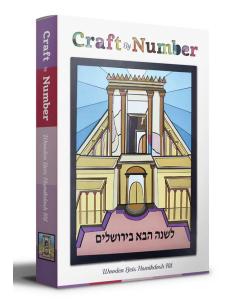 Craft By Number - Wooden Beis Hamikdosh Kit