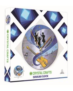 Crystal Crafts Sukkah Clock