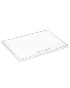 Classic Menorah Tray - Silver