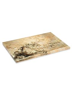 Painted Menorah Tray