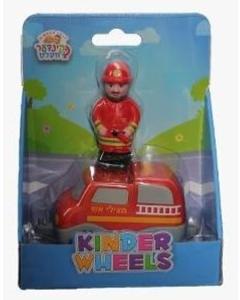 Kinder Wheels By Kindervelt Fireman and Car