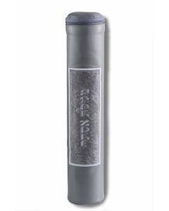 Megilla Case: Solid Grey leather with Grey Fur