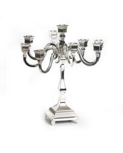 9 Branch Silverplate Candelabra