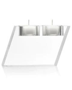 Lucite Tea Light Holder Candlesticks