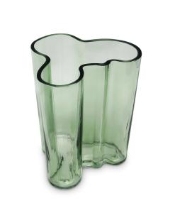 Colored Tinted Curved Vase