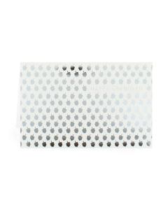 Chanukah Pack of 5 Gift Wallets - Silver Dreidels