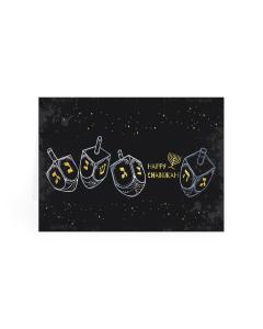 Pack of 5 Chanukah Cards