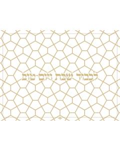 Geometric Printed SatinChallah Cover (Pack of 4)