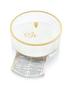 Classic Script Bencher Set Matzah Box