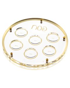 Classic Script Seder Plate