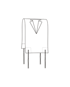 Size 26 - 26 inch Width by 30 inch Length Chasidish Cotton