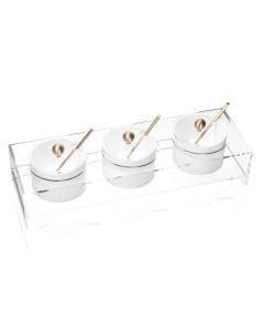 Suspended Dip Bowl Set