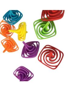 Spiral Spinning Dreidels - Large - 10 Pack