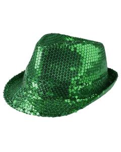 Green Sequin Hat