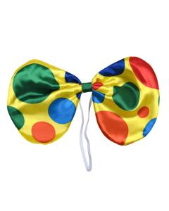 Polka Dot Clown Bow Tie - Large (12 - 14)