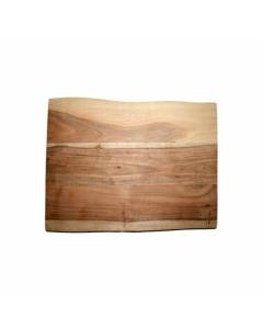 Emanuel Wood Oblong Challah Board 16"x12"