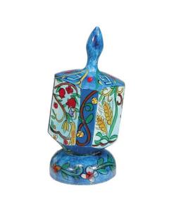 Large Dreidel - With Stand DRL-7B (Nes Haya Sham)
