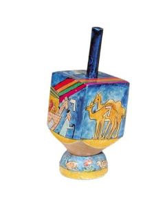 Small Dreidel - With Stand DRS-11A (Nes Haya Po)