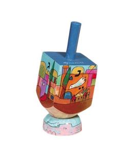 Small Dreidel - With Stand DRS-12A (Nes Haya Po)