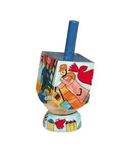 Small Dreidel - With Stand DRS-13A (Nes Haya Po)
