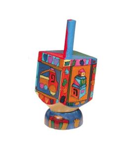 Small Dreidel - With Stand DRS-8A (Nes Haya Po)