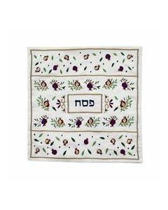 Embroidered Matzah Cover