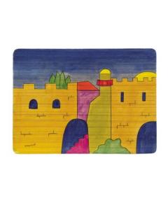 Wooden Hand Pianted Placemats PMT-1