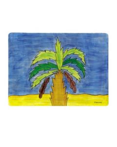 Wooden Hand Pianted Placemats PMT-2