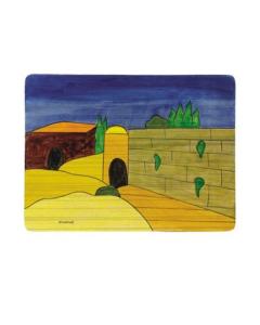 Wooden Hand Pianted Placemats PMT-7