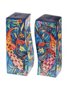 Salt and Pepper Shaker - Peacocks