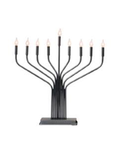 Emanuel Electric Menorah - Pewter