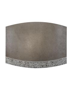 Emanuel Porcelain Challah Board-Jerusalem Cutout (Antique Green)