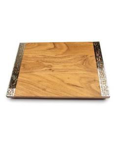 Emanuel Wood Challah Board-Lace