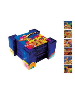 Jerusalem Views Set of Six Wooden Coasters