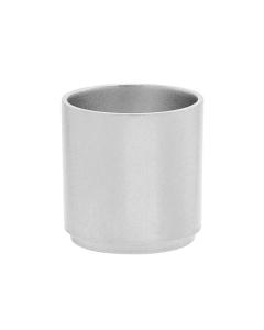 Emanuel Stackable T-Light Holder - Aluminum Matte