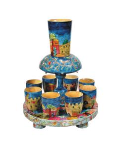 Yair Emanuel Wooden Kiddush Fountain - Jerusalem