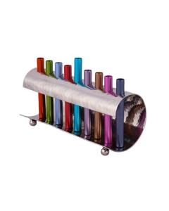 Large Wave Menorah - Colorful -Yair Emanuel Collection