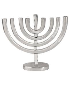 Anodized Aluminum Chanukah Menorah - (Candles & Oil)