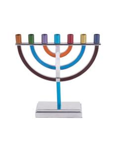 Emanuel Large Classic 7 Branch Menorah - Multi-color