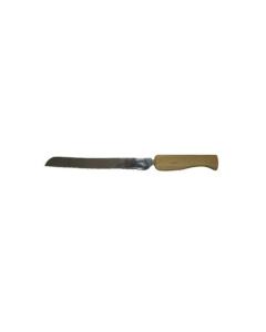 Emanuel Wood Challah Knife - Wood Handle - Natural Mango - Oil