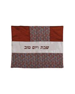 Emanuel Challah Cover Fabric Collage - Triangles