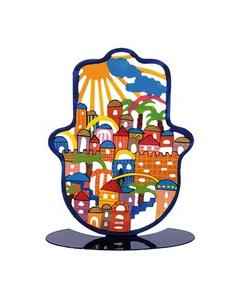 Emanuel Laser Cut Hanging Art - Hasmsa Jerusalem