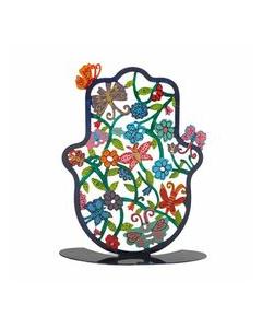 Emanuel Laser Cut Hanging Art - Hamsa Butterfly